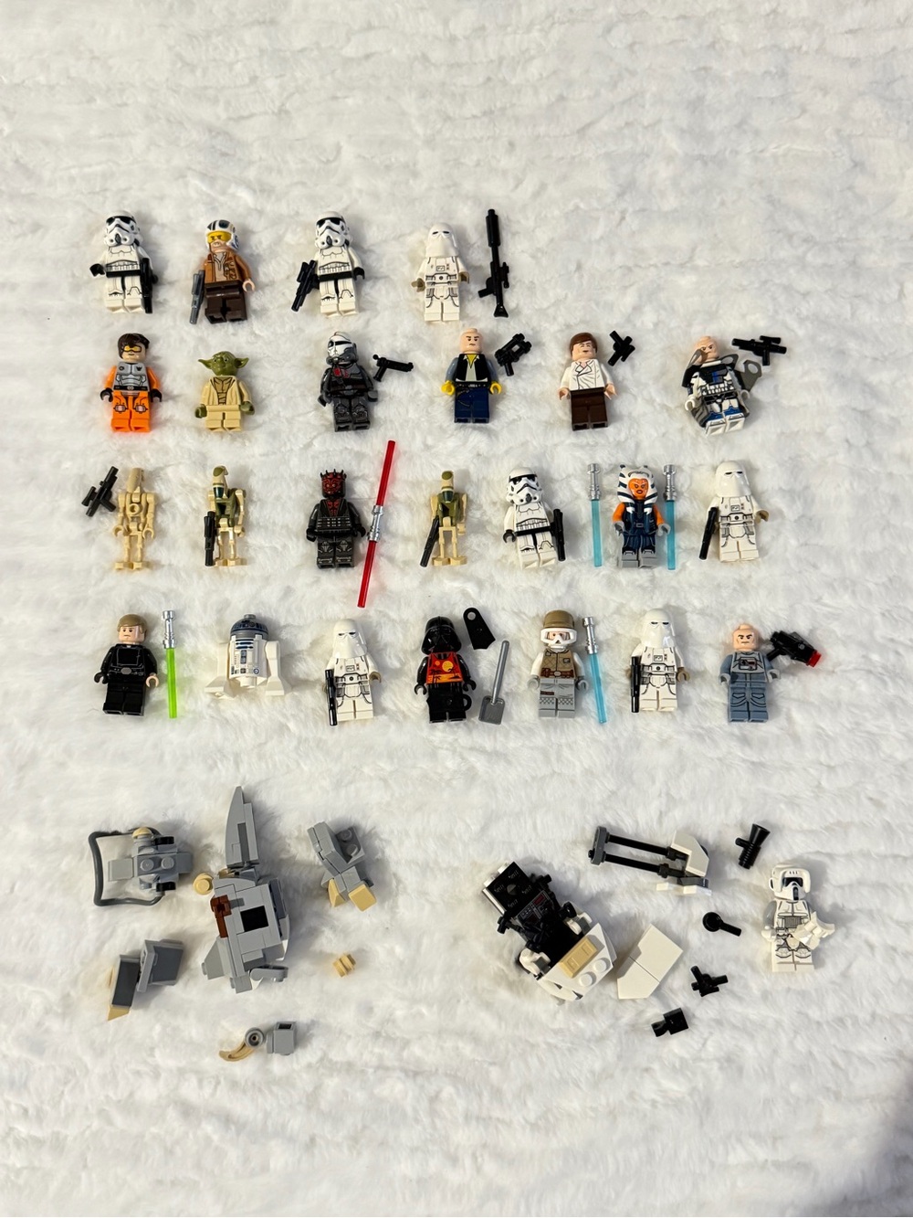 Lego Star Wars Figures Lot - Read Description